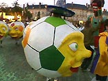 На Триумфальной площади выставят гигантский мяч