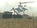 По его данным, в понедельник в 12:50 по московскому времени два вертолета Ми-24, возвращавшиеся с задания, были обстреляны в 2 км юго-восточнее населенного пункта Эрсеной