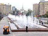В Москве забили все фонтаны В Москве забили все фонтаны