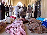 гибель и ранения людей отмечены в девяти провицниях Ирака, в частности, в Багдаде, Эль-Фаллудже, шиитских городах Кербеле и Неджефе, в южных районах страны - Насирии и Басре, а также в провинции Анбар