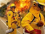 В Калифорнии идет эвакуация населения в связи с пожарами