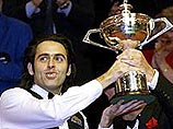 Англичанин Ронни О'Салливан завоевал свой второй титул чемпиона мира по снукеру на турнире Embassy World Open, который прошел в Шеффилде