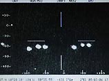 Видеозапись, сделанная на инфракрасную камеру, на которой запечатлены НЛО, была показана по мексиканскому телевидению в минувший вторник
