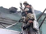 Бомжи подожгли жилой дом в Москве