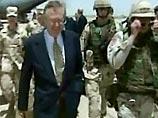 Визит Рамсфельда в Ирак, где погибли более 700 американских военнослужащих, держался в секрете из соображений безопасности