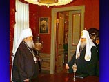 Алексий II принял в своей резиденции первоиерарха РПЦЗ митрополита Лавра
