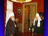 Алексий II принял в своей резиденции первоиерарха РПЦЗ митрополита Лавра Алексий II принял в своей резиденции первоиерарха РПЦЗ митрополита Лавра