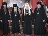 После осмотра кремлевских дворцов делегация была торжественно принята в Грановитой палате Кремля После осмотра кремлевских дворцов делегация была торжественно принята в Грановитой палате Кремля