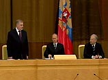 Ровно в полдень председатель Совета Федерации Сергей Миронов открыл совместное заседание палат российского парламента Ровно в полдень председатель Совета Федерации Сергей Миронов открыл совместное заседание палат российского парламента
