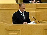 Перед чиновниками в Кремле российский президент выступил с речью, выдержанной, как ни странно, в "советском" стиле. Он призвал нацию удвоить усилия для подъема России, но не сказал ни слова о таких актуальных вопросах, как ЮКОС, Чечня и даже Ирак