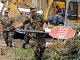 Сильный шторм оставил без электричества сотни тысяч американцев Сильный шторм оставил без электричества сотни тысяч американцев