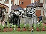 В пятницу утром на Муравской улице в охраняемом коттеджном поселке Рождествено недалеко от района Митино взорван джип Suzuki Grand Vitara