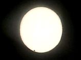 Прохождение Венеры по диску Солнца москвичи наблюдали до 15:21 