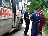 В Нижнем Новгороде автобус врезался в столб: трое раненых (ФОТО)