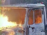 На федеральной трассе Новосибирск-Иркутск во вторник утром взорвался грузовик "КрАЗ", перевозивший компоненты для производства взрывчатых веществ