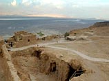 Древнюю крепость Массада возле Мертвого моря размывают дожди