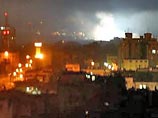 Израильские вертолеты в понедельник нанесли ракетные удары по целям в секторе Газа