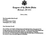 Однако в опубликованном во вторник совместном заявлении для прессы конгрессмены-республиканцы сообщили, что не подписывали письма в адрес Пауэлла Однако в опубликованном во вторник совместном заявлении для прессы конгрессмены-республиканцы сообщили, что не подписывали письма в адрес Пауэлла