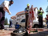 Палестинские боевики обстреляли ракетами "Кассам" город Сдерот во время визита Шарона Палестинские боевики обстреляли ракетами "Кассам" город Сдерот во время визита Шарона