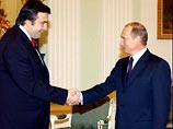 Саакашвили напомнил, что накануне состоялась его встреча с президентом РФ Владимиром Путиным, которую он назвал "очень теплой"