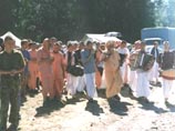 Грушинский фестиваль - один из островков духовной свободы, считают кришнаиты