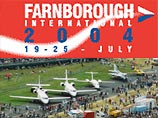В Великобритании открывается крупнейший международный авиасалон "Фарнборо-2004"