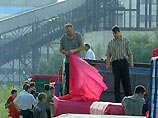 Похоронены 14 из 36 горняков, погибших на шахте "Краснолиманская" Похоронены 14 из 36 горняков, погибших на шахте "Краснолиманская"