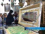 Рака с мощами преподобного Серафима вернулась из Курска в Дивеевский монастырь