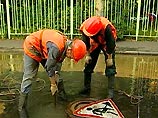 В Москве затопило часть Малой Пироговской улицы В Москве затопило часть Малой Пироговской улицы