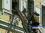 В Омске на день города сгорела гостиница "Октябрь"