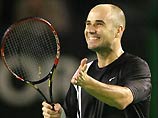 Агасси выиграл 59-й титул и вернулся в десятку сильнейших Агасси выиграл 59-й титул и вернулся в десятку сильнейших