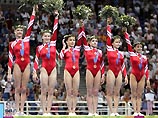 Россиянки выиграли "бронзу" в соревнованиях по спортивной гимнастике 