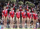 Россиянки выиграли "бронзу" в соревнованиях по спортивной гимнастике Россиянки выиграли "бронзу" в соревнованиях по спортивной гимнастике