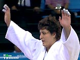 Россиянка Теа Донгузашвили завоевала "бронзу" в последний день состязаний дзюдоистов на Олимпиаде в Афинах