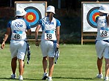 Командные состязания лучниц выиграли кореянки Командные состязания лучниц выиграли кореянки