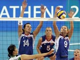Волейболистки сборной России вышли в полуфинал Олимпиады-2004, одержав победу над командой Южной Кореи - 3:0