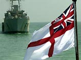 Все корабли на Днях военно-морских сил в Великобритании приспустили флаги в связи с днем траура в России