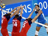 Российские волейболисты проиграли сборной Италии в полуфинале олимпийского турнира в Афинах