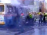 По данным агентства Reuters, огнем охвачено два автобуса