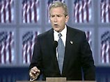 Как и положено, в своей речи Буш официально принял выдвижение на повторное избрание главой Белого дома, а также изложил политическую программу, которую ему предстоит выполнить в следующие четыре года в случае переизбрания