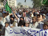 Суннитские экстремисты на улицах Карачи