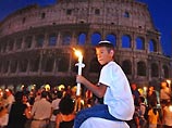 Сотни тысяч жителей и гостей Рима выразили чувство солидарности с детьми далекого Беслана и протест против чудовищного преступления, совершенного террористами