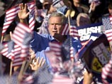 Буш опережает по популярности Керри в предвыборной гонке