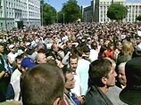 Об этом Дзазохов заявил в своем обращении к гражданам республики, собравшимся на несанкционированный митинг у Дома правительства республики в центре Владикавказа