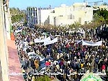 Полиция предотвратила сегодня попытку проникновения демонстрантов на территорию посольства Великобритании в столице Ливии - Триполи