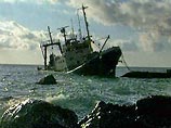 Возле курильского острова Кунашир в течение суток во время шторма, вызванного тайфуном "Сонгда", бедствие потерпели четыре российских рыболовных судна, один человек погиб, двое пропали без вести