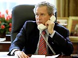 Президент США Джордж Буш имел длительный телефонный разговор с президентом России Владимиром Путиным и пообещал свою поддержку российскому лидеру в любых шагах, которые Россия может предпринять в ответ на трагический захват заложников Президент США Джордж Буш имел длительный телефонный разговор с президентом России Владимиром Путиным и пообещал свою поддержку российскому лидеру в любых шагах, которые Россия может предпринять в ответ на трагический захват заложников
