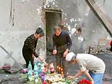 Не белом клочке, найденном в вентиляционном отверстии в стене спортзала, написаны слова: "Здесь началась Третья мировая война - против терроризма" Не белом клочке, найденном в вентиляционном отверстии в стене спортзала, написаны слова: "Здесь началась Третья мировая война - против терроризма"