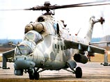 В Чечне потерпел
катастрофу  вертолет Ми-24