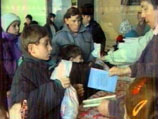 Рождественская благотворительная акция одного из протестантских объединений Казахстана